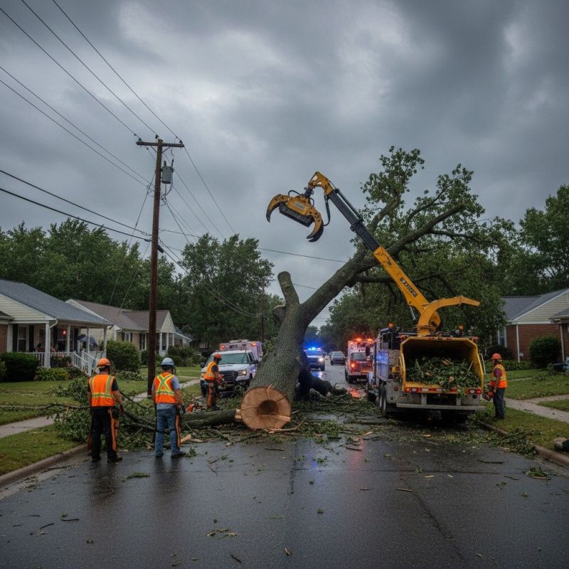 Emergency Tree Removal detail