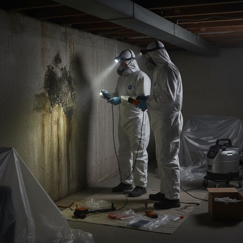 Basement Water Cleanup